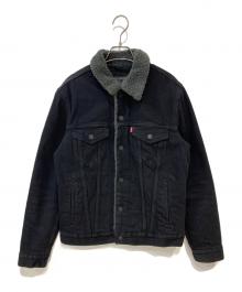 LEVI'S（リーバイス）の古着「TYPE III SHERPA TRUCKER JACKET」｜ブラック