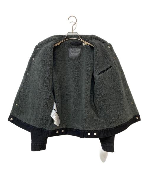 LEVI'S（リーバイス）LEVI'S (リーバイス) TYPE III SHERPA TRUCKER JACKET ブラック サイズ:Sの古着・服飾アイテム