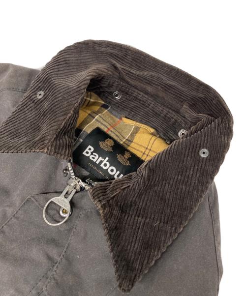 Barbour（バブアー）Barbour (バブアー) TRANSPORT ワックス ショート ジャケット グレー サイズ:40の古着・服飾アイテム
