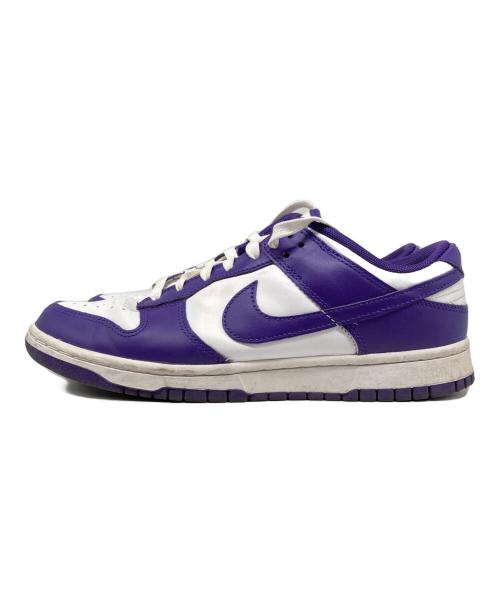 NIKE（ナイキ）NIKE (ナイキ) DUNK LOW RETRO ローカットスニーカー WHITE/COURT PURPLE サイズ:27cmの古着・服飾アイテム