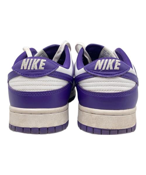 NIKE（ナイキ）NIKE (ナイキ) DUNK LOW RETRO ローカットスニーカー WHITE/COURT PURPLE サイズ:27cmの古着・服飾アイテム
