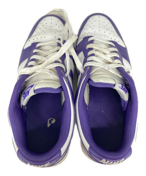 NIKE（ナイキ）NIKE (ナイキ) DUNK LOW RETRO ローカットスニーカー WHITE/COURT PURPLE サイズ:27cmの古着・服飾アイテム