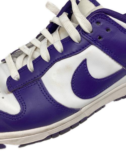 NIKE（ナイキ）NIKE (ナイキ) DUNK LOW RETRO ローカットスニーカー WHITE/COURT PURPLE サイズ:27cmの古着・服飾アイテム