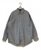 Timberlandティンバーランド）の古着「WEATHERED POPLIN ボタンダウンシャツ」｜グレー