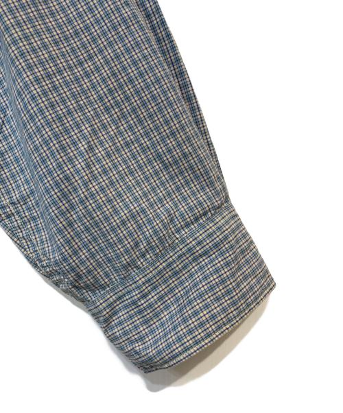 Timberland（ティンバーランド）Timberland (ティンバーランド) WEATHERED POPLIN ボタンダウンシャツ グレー サイズ:Lの古着・服飾アイテム