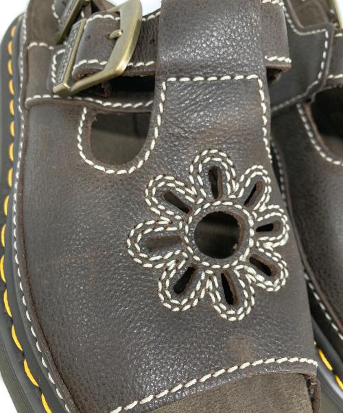 Dr.Martens（ドクターマーチン）Dr.Martens (ドクターマーチン) DUNNET FLOWER サンダル ブラウン サイズ:ＵＫ6の古着・服飾アイテム