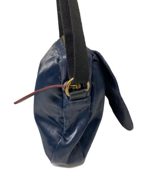 jack gomme（ジャックゴム）jack gomme (ジャックゴム) フラップショルダーバッグ ネイビーの古着・服飾アイテム