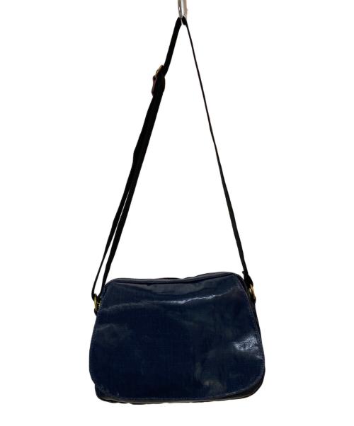 jack gomme（ジャックゴム）jack gomme (ジャックゴム) フラップショルダーバッグ ネイビーの古着・服飾アイテム