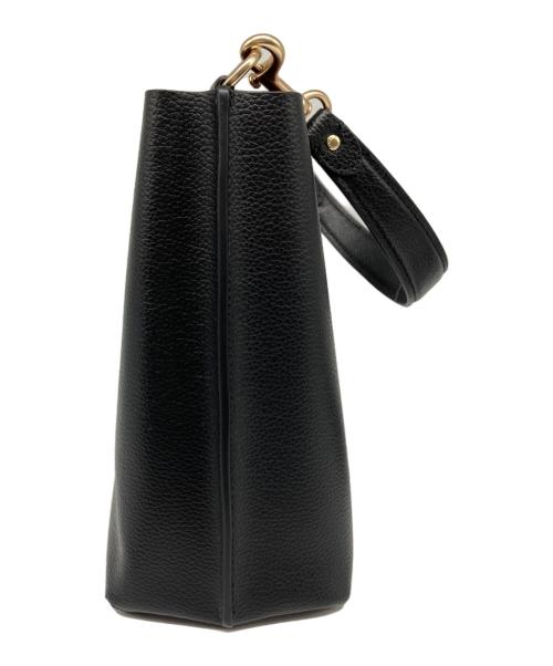 COACH（コーチ）COACH (コーチ) MOLLIE BUCKET BAG 22 / モリー バケット バッグ 22  / ショルダーバッグ ブラックの古着・服飾アイテム