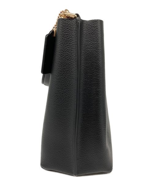 COACH（コーチ）COACH (コーチ) MOLLIE BUCKET BAG 22 / モリー バケット バッグ 22  / ショルダーバッグ ブラックの古着・服飾アイテム