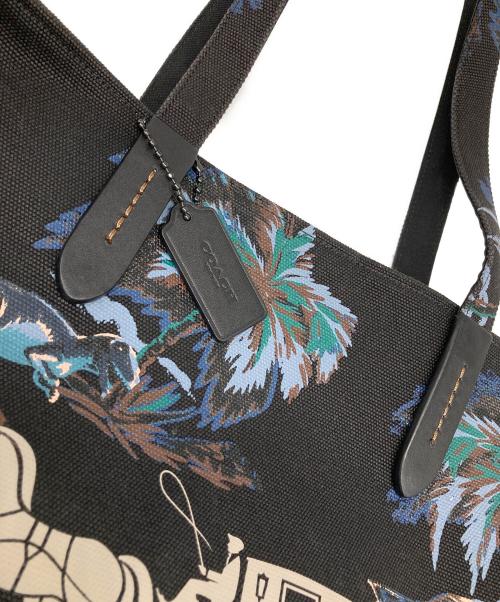 COACH（コーチ）COACH (コーチ) ホースアンドキャリッジトートバッグ ブラックの古着・服飾アイテム