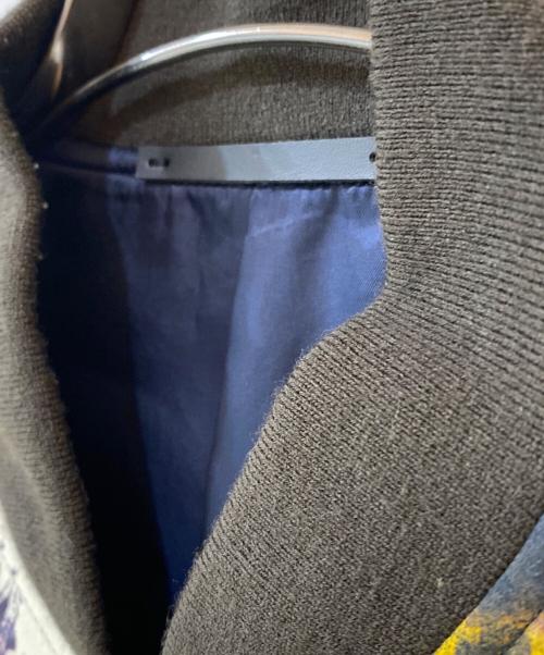PS Paul Smith（ＰＳポールスミス）PS Paul Smith (ＰＳポールスミス) ペイント柄 BACKING CLOTH PRINT MA-1 ジャケット マルチカラー サイズ:Lの古着・服飾アイテム