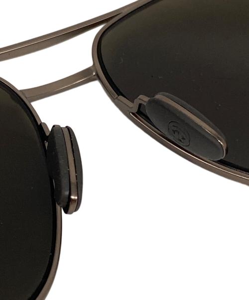 GUCCI（グッチ）GUCCI (グッチ) Jolsp Polarized ティアドロップサングラス ブラウン サイズ:63□14の古着・服飾アイテム