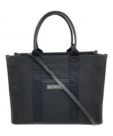 BALENCIAGA（バレンシアガ）の古着「HARDWARE TOTE / ハードウェア トートバッグ」｜ブラック