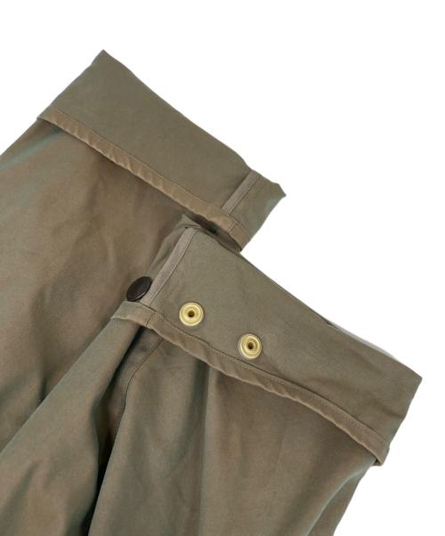Barbour（バブアー）Barbour (バブアー) EDIFICE (エディフィス) 別注 OS BURGHLEY ステンカラーコート タマムシ サイズ:40の古着・服飾アイテム