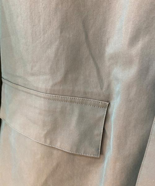 Barbour（バブアー）Barbour (バブアー) EDIFICE (エディフィス) 別注 OS BURGHLEY ステンカラーコート タマムシ サイズ:40の古着・服飾アイテム