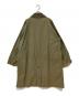 Barbour (バブアー) EDIFICE (エディフィス) 別注 OS BURGHLEY ステンカラーコート タマムシ サイズ:40：25000円