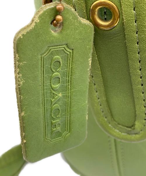 COACH（コーチ）COACH (コーチ) HELEN’S LEGACY BAG バケツ型ショルダーバッグ グリーンの古着・服飾アイテム