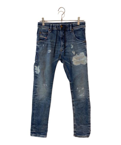 DIESEL（ディーゼル）DIESEL (ディーゼル) KROOLEY CB-NE JOGG JEANS インディゴ サイズ:26の古着・服飾アイテム