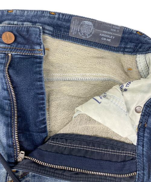 DIESEL（ディーゼル）DIESEL (ディーゼル) KROOLEY CB-NE JOGG JEANS インディゴ サイズ:26の古着・服飾アイテム