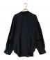 MAISON SPECIAL (メゾンスペシャル) Radial Darts Prime-Over Open Collar Shirt ブラック：5000円