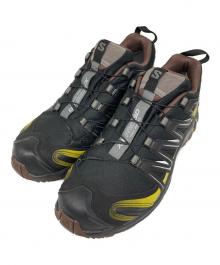 SALOMON（サロモン）の古着「XA PRO 3D GORE-TEX / ローカットスニーカー」｜Black / Cress Green 
