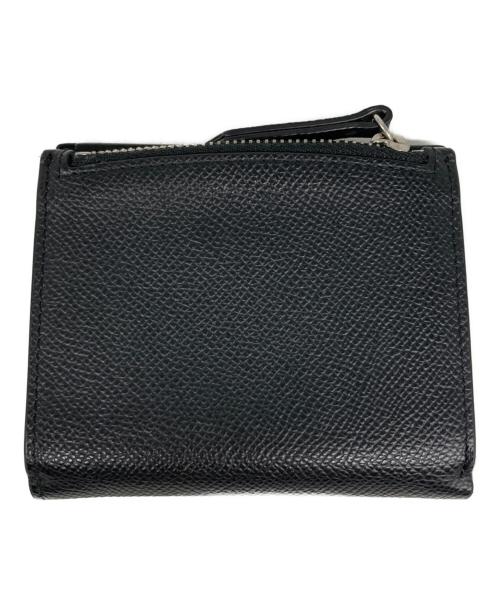 Maison Margiela（メゾンマルジェラ）Maison Margiela (メゾンマルジェラ) 4ステッチ フリップフラップウォレット ブラックの古着・服飾アイテム