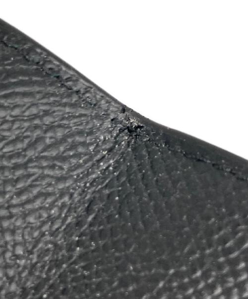 Maison Margiela（メゾンマルジェラ）Maison Margiela (メゾンマルジェラ) 4ステッチ フリップフラップウォレット ブラックの古着・服飾アイテム