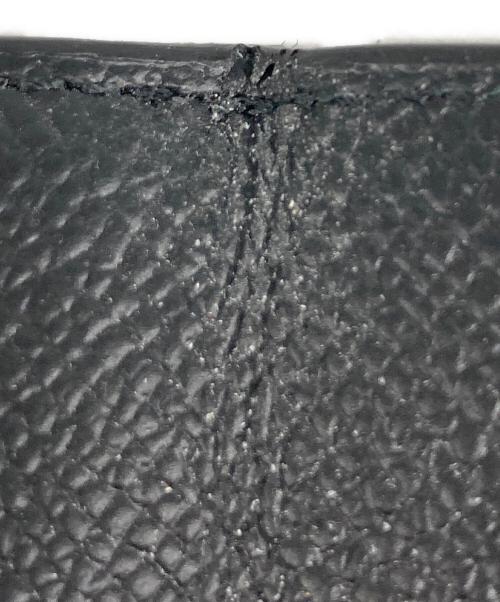Maison Margiela（メゾンマルジェラ）Maison Margiela (メゾンマルジェラ) 4ステッチ フリップフラップウォレット ブラックの古着・服飾アイテム