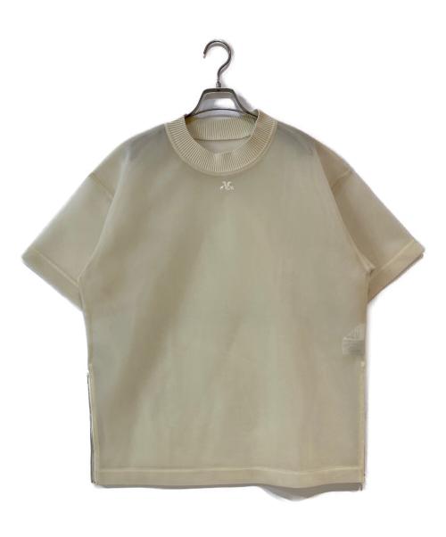 MAISON SPECIAL（メゾンスペシャル）MAISON SPECIAL (メゾンスペシャル) Sheer Raschel Over Top アイボリー サイズ: Freeの古着・服飾アイテム