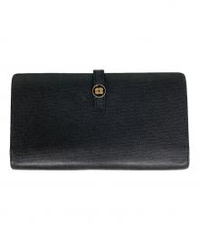 CHANEL（シャネル）の古着「ココボタン 長財布」｜ブラック