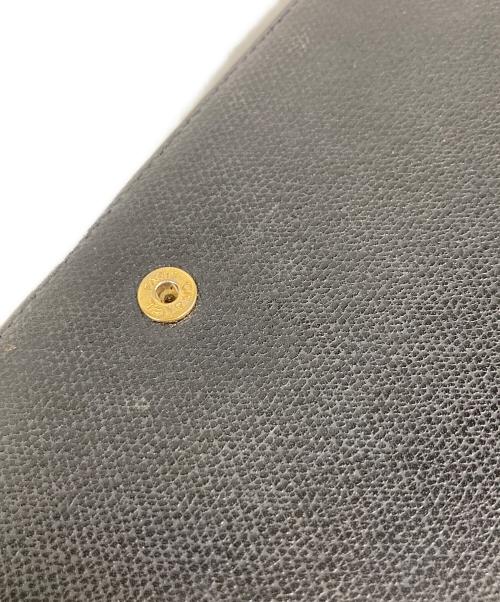 CHANEL（シャネル）CHANEL (シャネル) ココボタン 長財布 ブラックの古着・服飾アイテム