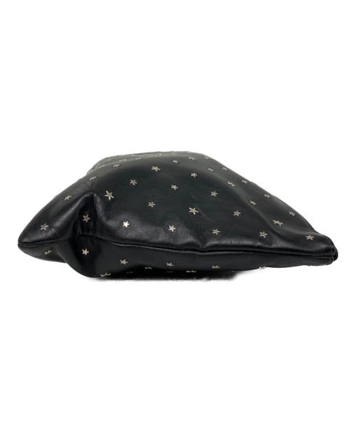 JIMMY CHOO（ジミーチュウ）JIMMY CHOO (ジミーチュウ) DEREK YSN スタークラッチバッグ ブラック×シルバー サイズ:なしの古着・服飾アイテム