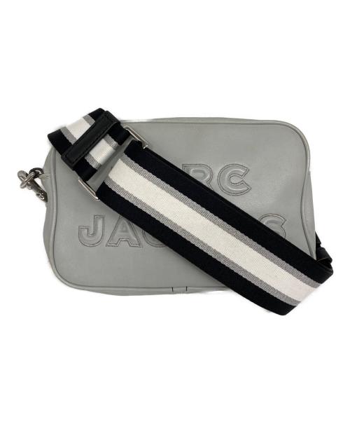 MARC JACOBS（マークジェイコブス）MARC JACOBS (マークジェイコブス) FLASH LEATHER CROSS BODY バッグ グレーの古着・服飾アイテム