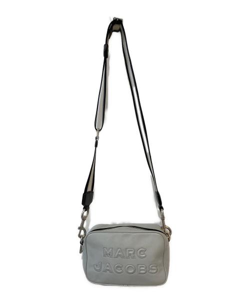 MARC JACOBS（マークジェイコブス）MARC JACOBS (マークジェイコブス) FLASH LEATHER CROSS BODY バッグ グレーの古着・服飾アイテム