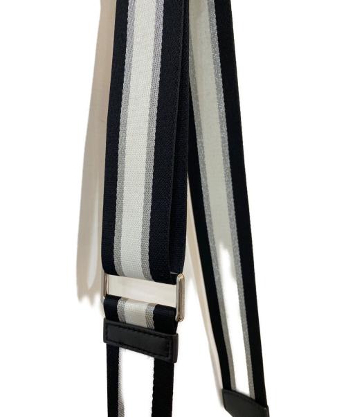 MARC JACOBS（マークジェイコブス）MARC JACOBS (マークジェイコブス) FLASH LEATHER CROSS BODY バッグ グレーの古着・服飾アイテム