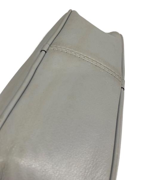MARC JACOBS（マークジェイコブス）MARC JACOBS (マークジェイコブス) FLASH LEATHER CROSS BODY バッグ グレーの古着・服飾アイテム