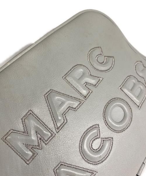 MARC JACOBS（マークジェイコブス）MARC JACOBS (マークジェイコブス) FLASH LEATHER CROSS BODY バッグ グレーの古着・服飾アイテム