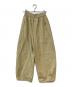 PRANK PROJECT（プランクプロジェクト）の古着「Faux Leather Jogger Pants」｜ベージュ