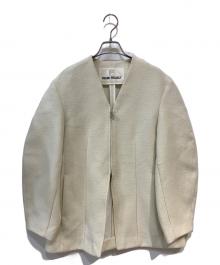PRANK PROJECT（プランクプロジェクト）の古着「Cocoon Sleeve Zip Top」｜アイボリー