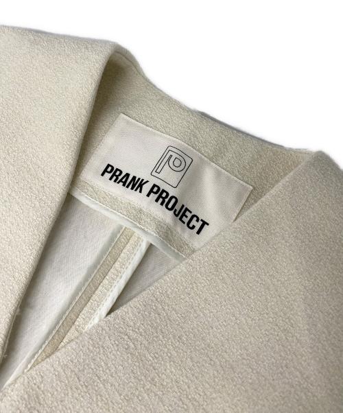 PRANK PROJECT（プランクプロジェクト）PRANK PROJECT (プランクプロジェクト) Cocoon Sleeve Zip Top アイボリー サイズ: Freeの古着・服飾アイテム