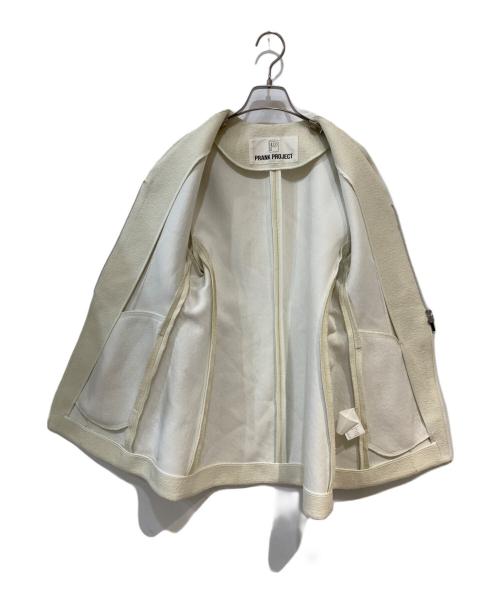 PRANK PROJECT（プランクプロジェクト）PRANK PROJECT (プランクプロジェクト) Cocoon Sleeve Zip Top アイボリー サイズ: Freeの古着・服飾アイテム