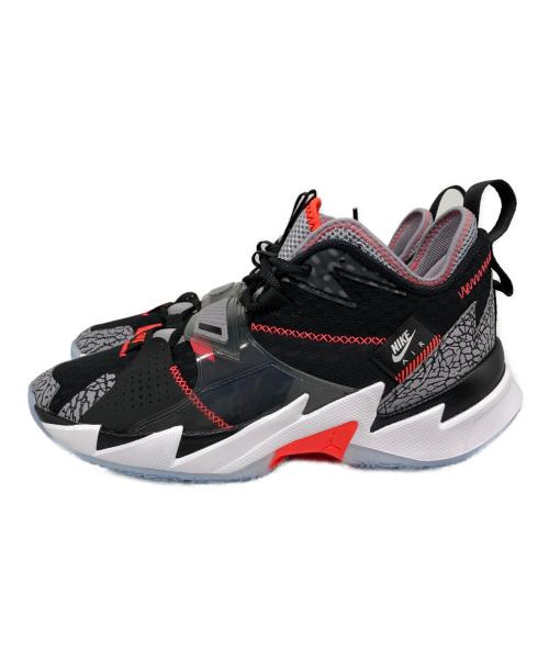 NIKE（ナイキ）NIKE (ナイキ) JORDAN WHY NOT ZERO.3 PF ローカットスニーカー BLACK/BRIGHT CRIMSON サイズ:28.5cm 未使用品の古着・服飾アイテム