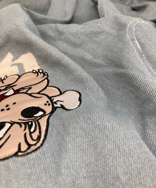 GALFY（ガルフィー）GALFY (ガルフィー) バルーンパンツ ブルー サイズ:Lの古着・服飾アイテム