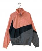 NIKEナイキ）の古着「HBR STMT WOVEN JACKET」｜ピンク