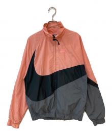 NIKE（ナイキ）の古着「HBR STMT WOVEN JACKET」｜ピンク