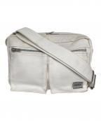 PORTERポーター）の古着「FREE STYLE SHOULDER BAG(S)」｜ホワイト