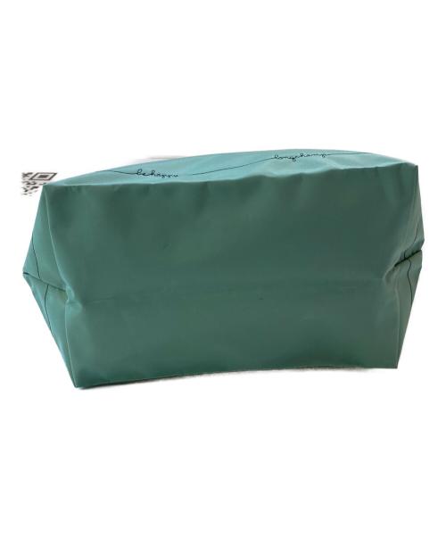 LONGCHAMP（ロンシャン）LONGCHAMP (ロンシャン) ル・プリアージュ カジュ・オゾワゾ 鳥かご トートバッグ グリーンの古着・服飾アイテム