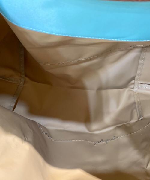 LONGCHAMP（ロンシャン）LONGCHAMP (ロンシャン) ル・プリアージュ カジュ・オゾワゾ 鳥かご トートバッグ グリーンの古着・服飾アイテム