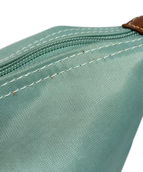LONGCHAMP（ロンシャン）LONGCHAMP (ロンシャン) ル・プリアージュ カジュ・オゾワゾ 鳥かご トートバッグ グリーンの古着・服飾アイテム